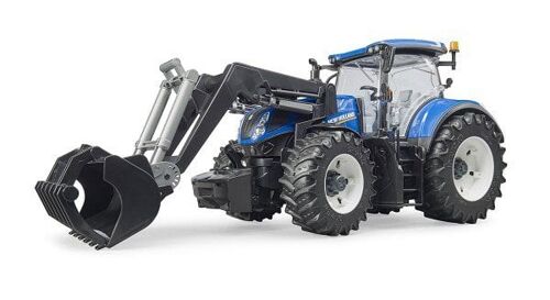 Bruder New Holland T7.315 tractor met frontlader 36 x 17 x 20cm