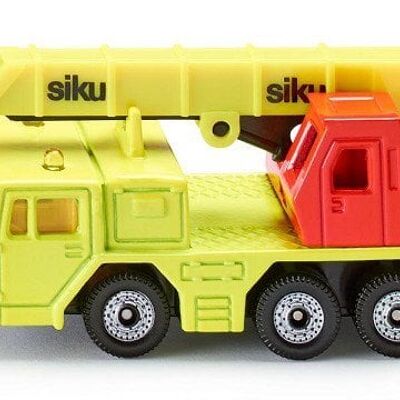 Siku 1326 Hydraulische takelwagen 76x28x37mm geel/rood
