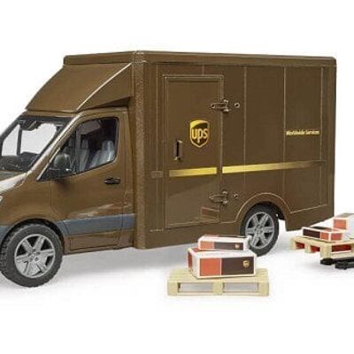 Bruder Mercedes Benz Sprinter UPS + Figuur en Accessoires