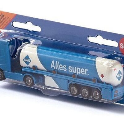 Siku 1626 Tankwagen Aral 171x30x47mm blauw 1:87