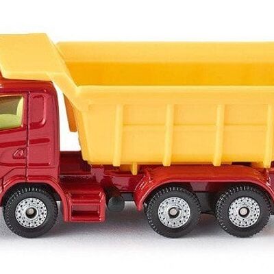 Siku 1075 Vrachtwagen met kantelbak 83x30x38mm rood/geel