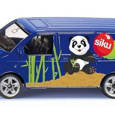 Siku 1338 VW bestelwagen met panda 85x35x32mm 1:55