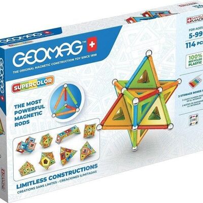 Geomag Super Color Recycled 114 pcs
