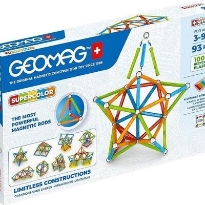 Geomag Super Color Recycled 93 pcs