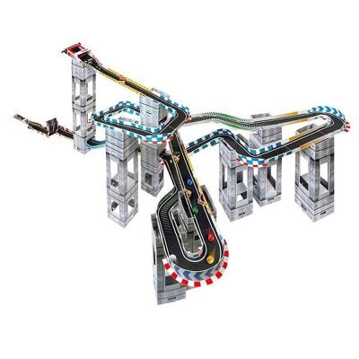 Marble Racetrax knikkerbaan circuitset 32 sheets 5m