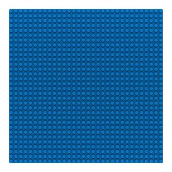 Sluban Plaque de base 25,6x25,6cm bleu