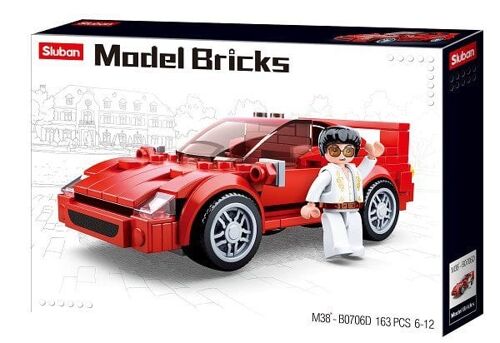 Sluban ModelBricks Italiaanse Sportwagen