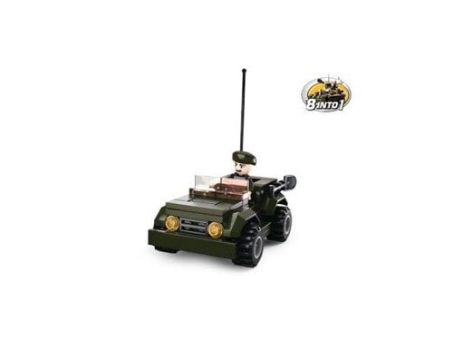 Sluban B0587F Army jeep