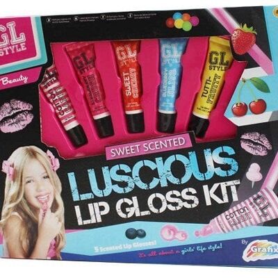 Lipgloss set zoet geurend