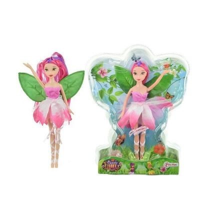 Toi Toys Bloemenfee roze 22cm