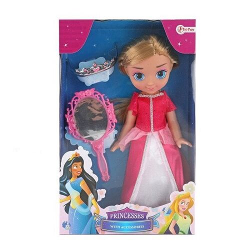 Toi Toys Prinses pop 28cm met accessoires