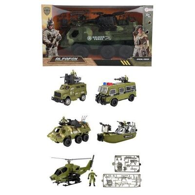 Toi Toys Alfafox Militair Voertuig met accessoires