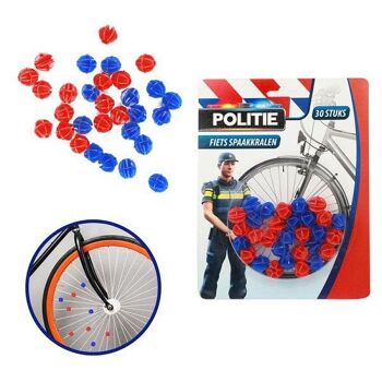 Toi Toys Police Bicycle Spoke Beads 30 sur carte