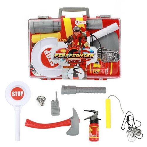 Toi Toys Fire Fighter Brandweerkoffer met accessoires
