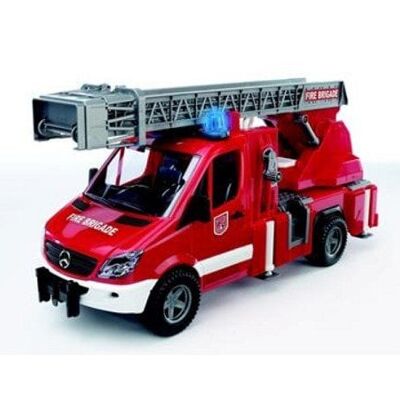 Bruder Mercedes Benz Sprinter brandweerauto met uitschuifbare ladder