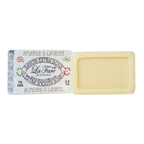 Savon Amande & Laurier 75 grs.