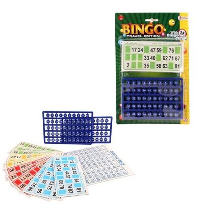Toi Toys Bingo reisspel op kaart