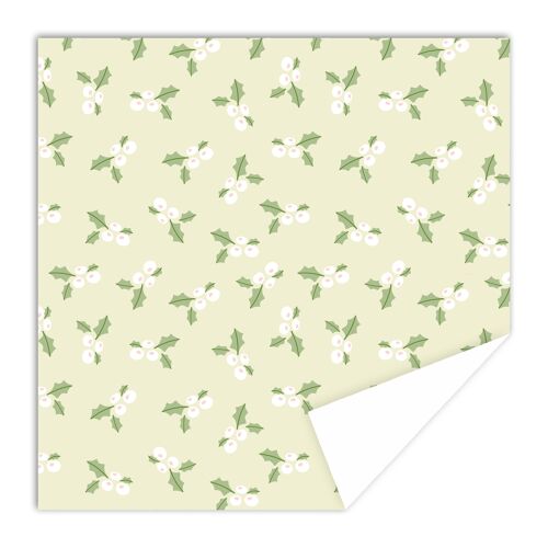 Luxury gift wrap / inpakpapier Christmas pattern nature