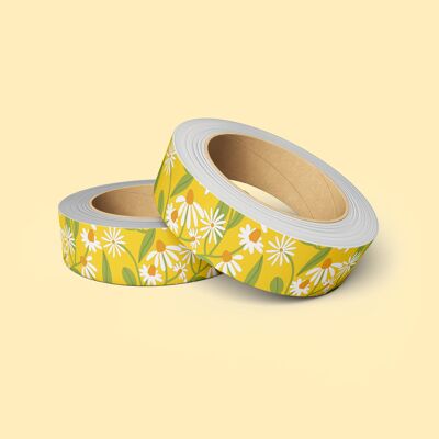 Washi tape madeliefjes muchable
