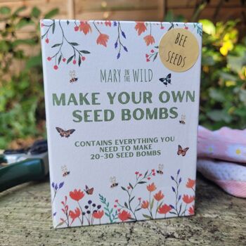 Fabriquez votre propre kit de bombes de semences adaptées aux abeilles 1
