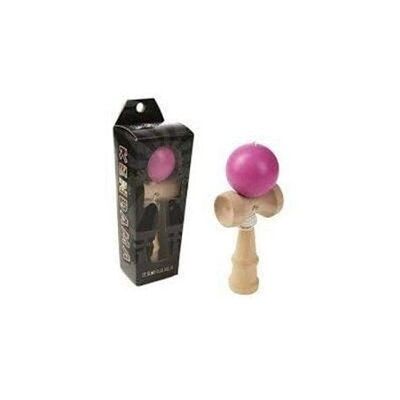 Kendama behendigheidsspel hout 15x5x4cm roze