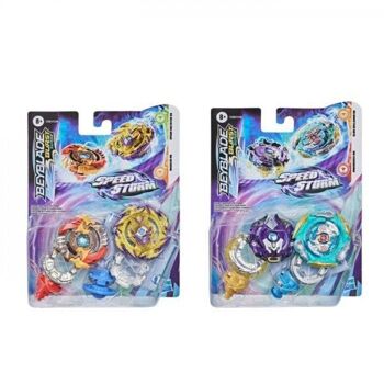 Lot de 2 toupies Hasbro Beyblade Speedstorm