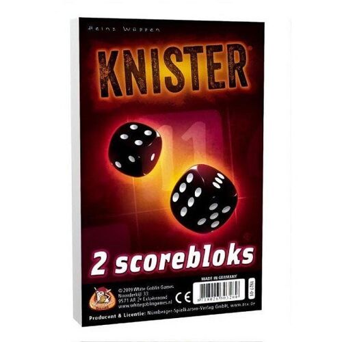 White Goblin Knister 2 scorebloks