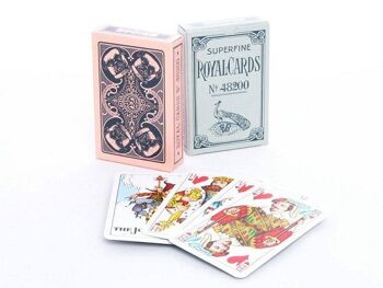 Cartes à jouer chien 54 cartes plastifiées, par 10 paquets (cartes pont) 2