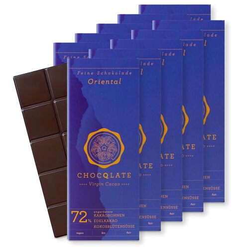CHOCQLATE Bio Schokolade ORIENTAL