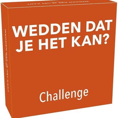 Tactic Gift Game : Wedden dat je het kan Challenge (NL)
