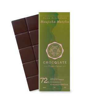 CHOCQLATE chocolat bio Hojicha MATCHA 3