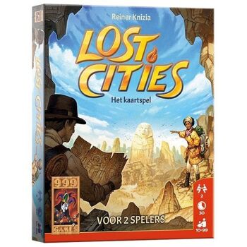 999 Jeux Lost Cities : Le jeu de cartes