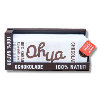 Chocolate orgánico OHYA