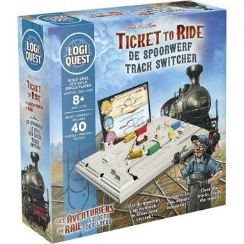 Logiquest Ticket To Ride - De Spoorwerf à partir de 8 ans nombre de joueurs 1 2