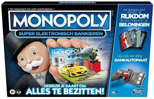 Hasbro Monopoly Super Elektronisch Bankieren