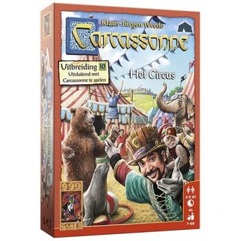 999 Games Carcassonne Le Cirque jeu de société 2