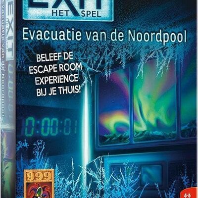 999 Games EXIT - Evacuatie van de Noordpool Bordspel