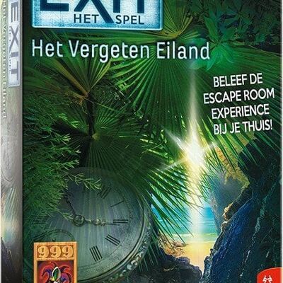 999 Games EXIT - Het vergeten eiland Bordspel