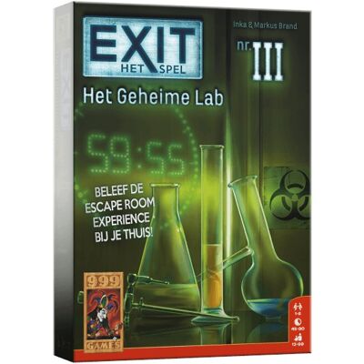 999 Games EXIT - Het geheime lab