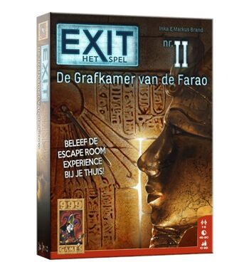 999 Games EXIT - La chambre funéraire du Pharaon