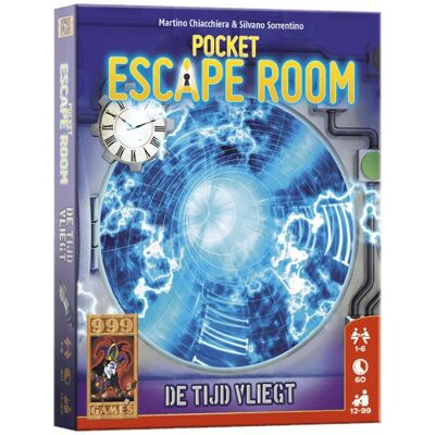 999 Games Pocket Escape Room: De tijd vliegt - kaartspel breinbreker