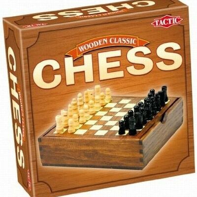 Tactic Schaken Chess Classic Hout