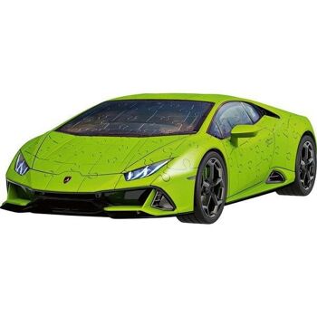 Ravensburger puzzle 3D Lamborghini Huracán EVO vert 108 pièces 1