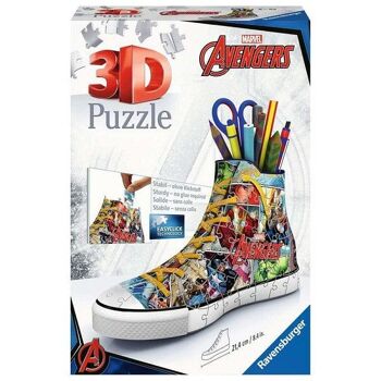 Puzzle 3D Ravensburger Puzzle baskets Marvel Avengers 108 pièces 2