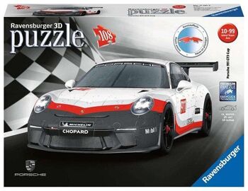 Ravensburger Porsche GT3 Cup puzzle 3D 108 pièces 2