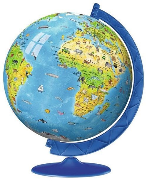 Ravensburger XXL 3D Puzzel Kinder Globe (180 stukjes)