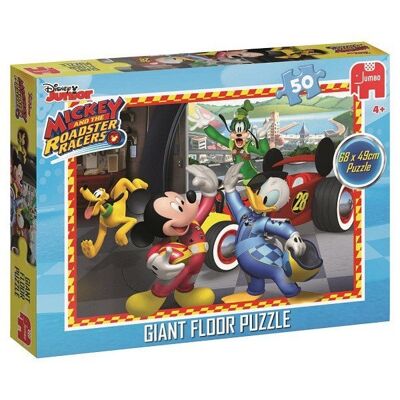 Jumbo vloerpuzzel Disney Mickey and the Roadster Racers