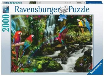 Ravensburger Perroquets colorés dans la jungle puzzle 2000 pièces