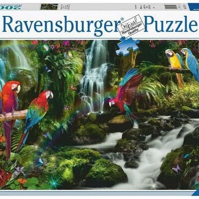 Ravensburger Bonte papegaaien in de jungle puzzel 2000 stukjes