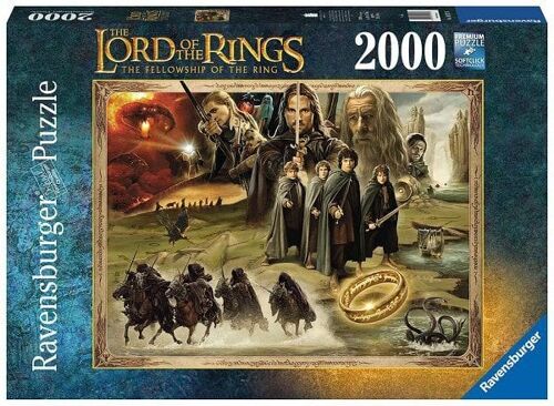 Ravensburger puzzel Lord of the Rings Fellowship Of The Ring - legpuzzel - 2000 stukjes